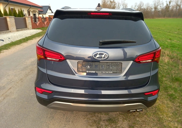 Hyundai Santa Fe cena 54900 przebieg: 97974, rok produkcji 2017 z Września małe 379